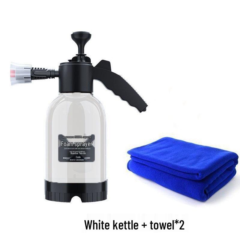 2L Multifunctional Handheld Foam Sprayer for Car Wash & Home Use