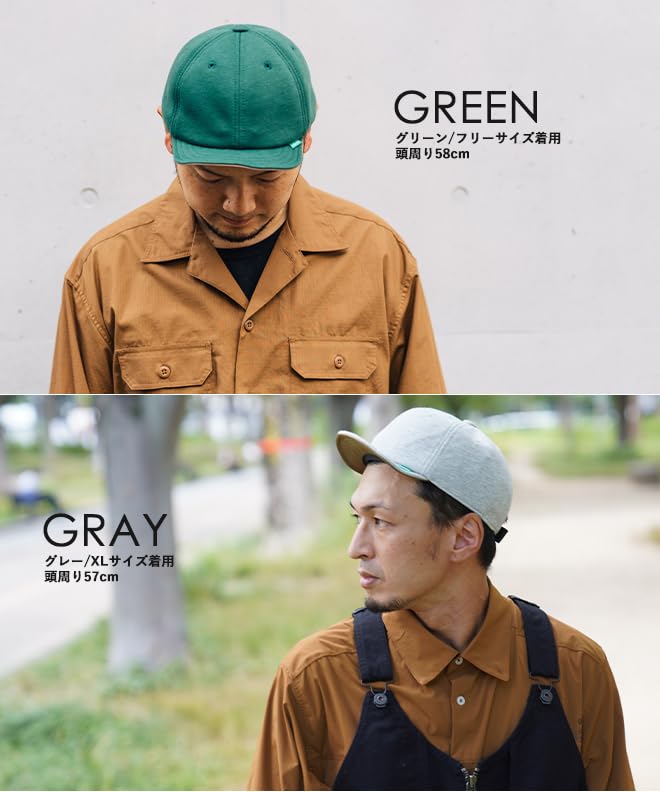 Nakota BOLD ROUND CAP Baseball Short Solid Simple Casual and Free Size Gray Cap, Brim, Denim, Style, Men's Women's, Spring, Summer, Autumn, Winter,