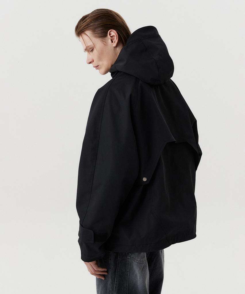 Wmc Oversized Hooded Shell Parka_Black