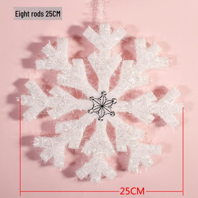 3D Foam Snowflake Dance Props & Christmas Hanging Ornaments