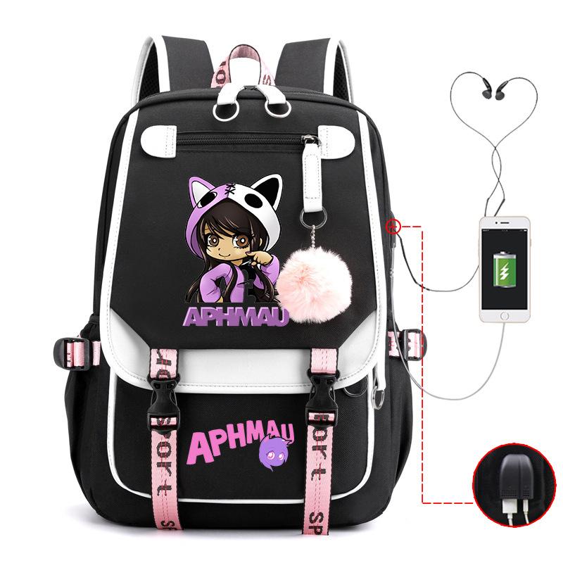 Harajuku Simple And Versatile Junior High School Student Schoolbag Female Lightweight Large-Capacity Junior High School Student Backpack