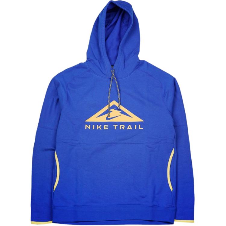Nike Dri-FIT Trail Pullover Trail-Running Hoodie Hyper Royal Citron Pulse DV9325-405 XXL