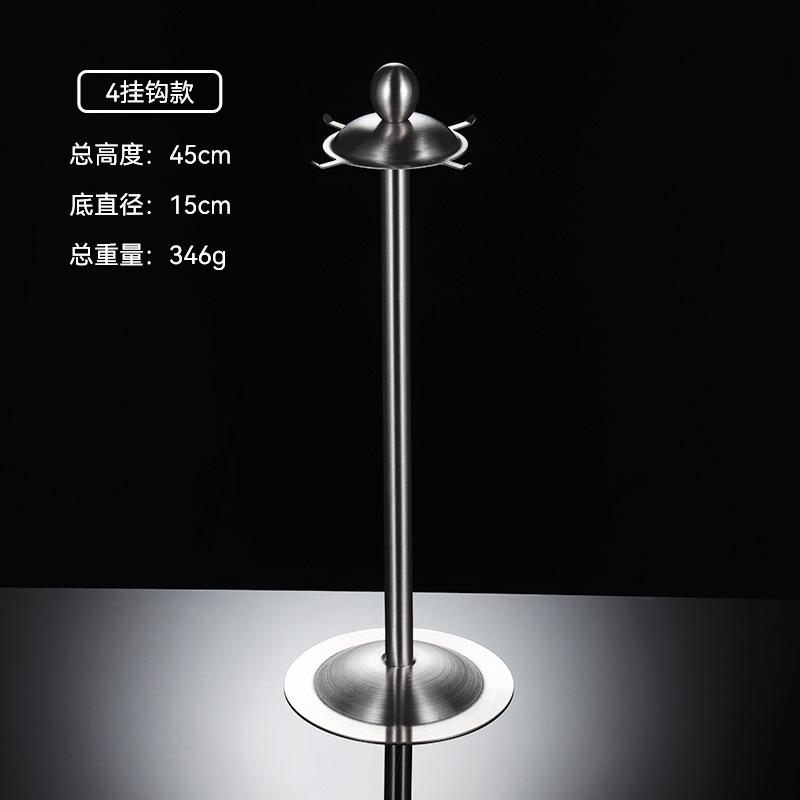 201 stainless steel rotating top bead kitchenware rack spatula spoon cookware 304 storage rack hook rack multi-function