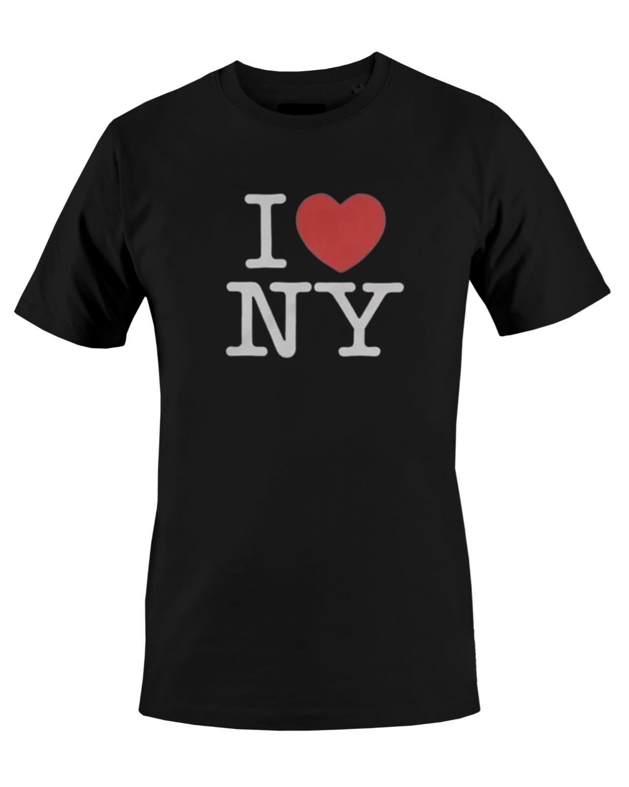 love New York T-shirt I love New York Letters Mens T-Shirt XL
