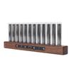 LED Music Spectrum Display Home Audio Analyzer High Sensitivity Music Rhythm Light Bar with 12 Light Tubes Adjustable