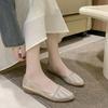 Fashion Woman Flats Slip-on With Heel Moccasins Pearl Cheap Clearance Quick Delivery Low Price Elegant and Fashionable Shoes for Women