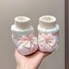 Baby Girl Soft Sole Princess Shoes: Plush, Anti-Drop, for 0-1 Year Old (3-6 Months), Perfect for Autumn and Winter