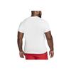 Nike Letter Print Quick-Dry Round Neck Short Sleeve T-Shirt Men Tops White DA1594-100