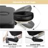 Universal Adjustable Massage Bed Face Headrest U-shaped Pillow Face Cradle Massage Bed Headrest Stand for Beauty Salon Bed