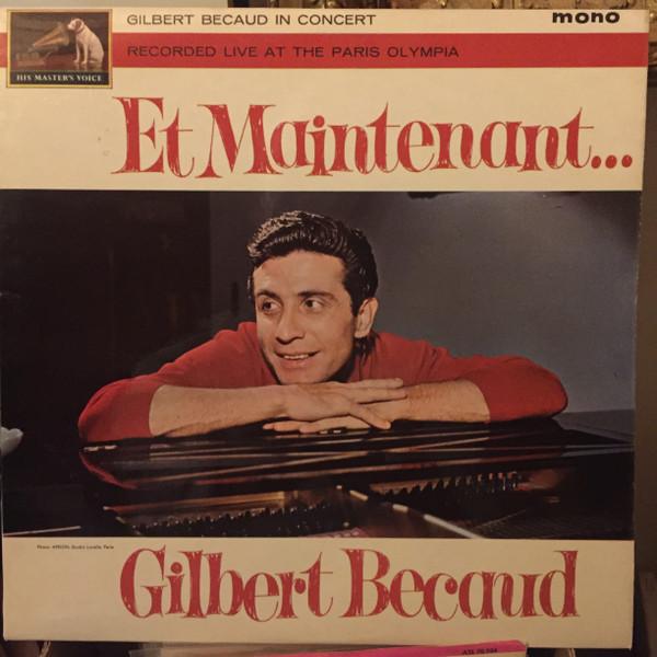 

LP Record GILBERT BÉCAUD - And now... CLP1708 HIS MASTER S VO 1963 UK Pop Used