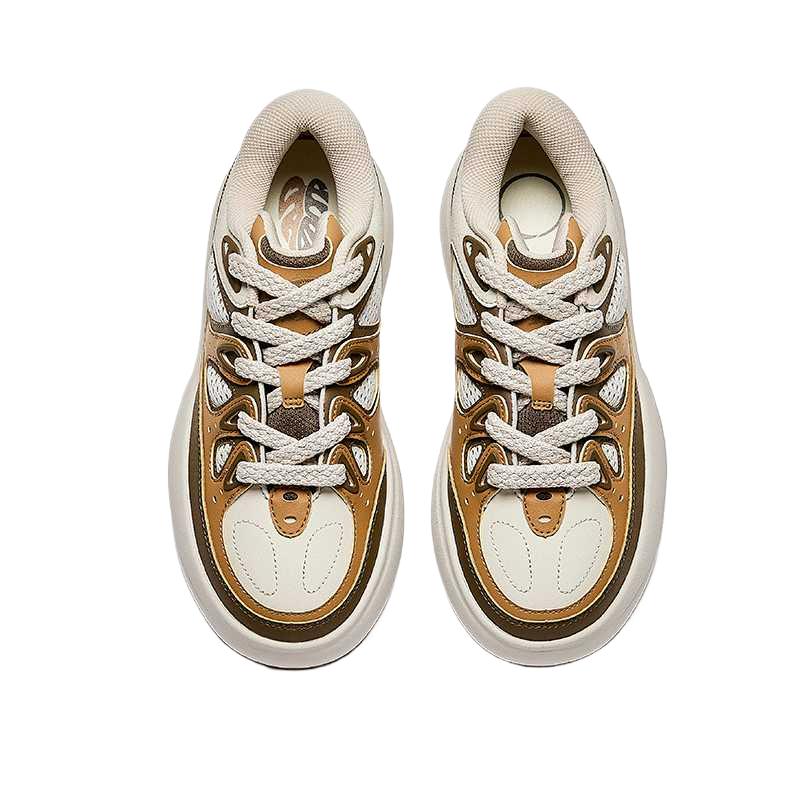 Anta Comfort Versatile Shock Absorbing Wear Resistant Low Top Sneakers Men Sneakers 112548074-3