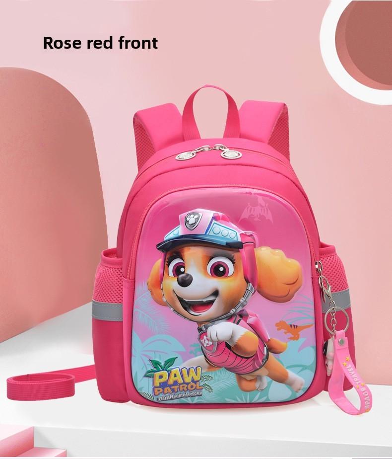 Printed Children Backpack Schoolbag Breathable Anti Water Splashing
