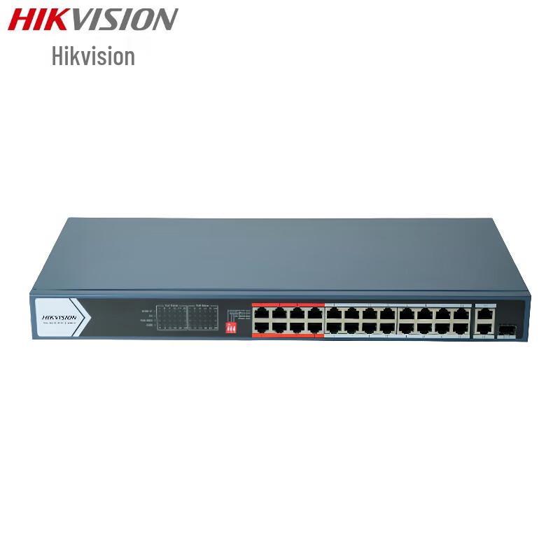 

Hikvision Rack-Mount Low-Power PoE Switch