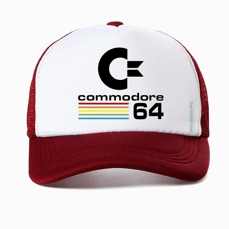 

Commodore 64 Hats Unisex C64 SID Amiga Retro 8bit Ultra Cool Design Unisexs Baseball Cap New Fashion Adjustable Snapback hats Adjustable