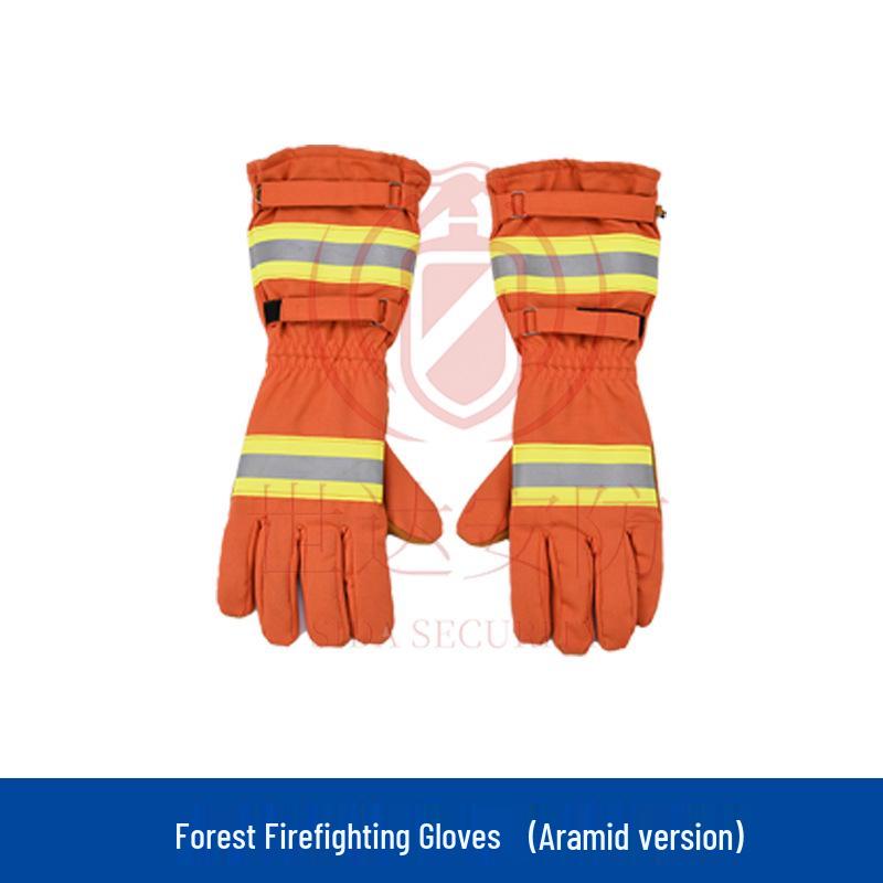 Fireproof Long Sleeve Forest Ranger Gloves - Waterproof, Flame Retardant, Heat Insulating Protective Gear