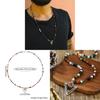 Tribal Pattern Handmade Long Pendant Necklace With Volcano Stone And Glass Beads For Daily Wear