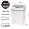 Smart Sensor Trash Can with Lid for Kitchen & Bathroom - Stylish Design, Perfect for Home & Gift Use