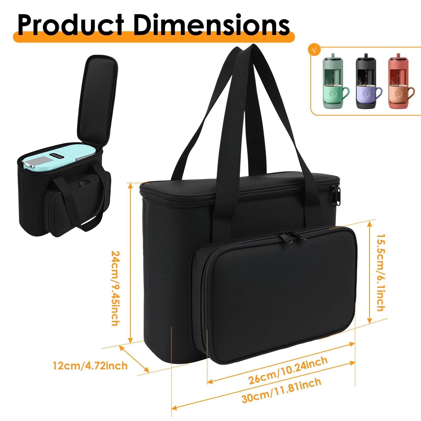 Coffee Maker Travel Bag Oxford Cloth Waterproof Single Serve Coffee Machine Carrying Bag Portable Coffee Maker Storage Tote Bag