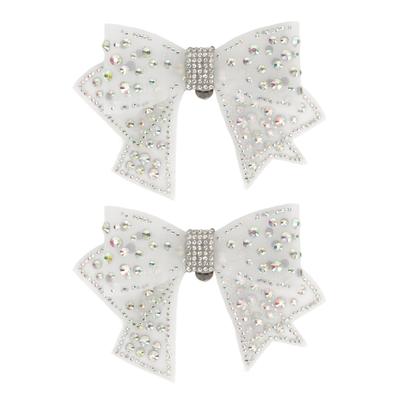 Bow Shoe Clips Detachable Decorative Bowknot Shoe Buckle for Wedding Party Bridal Shoe High Heels