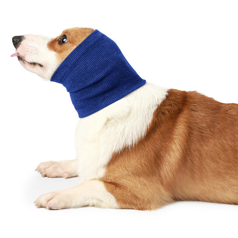 Pet Dog Calming Hood Scarf - Anti-Startle, Warm, Cold-Resistant, Anxiety Relief