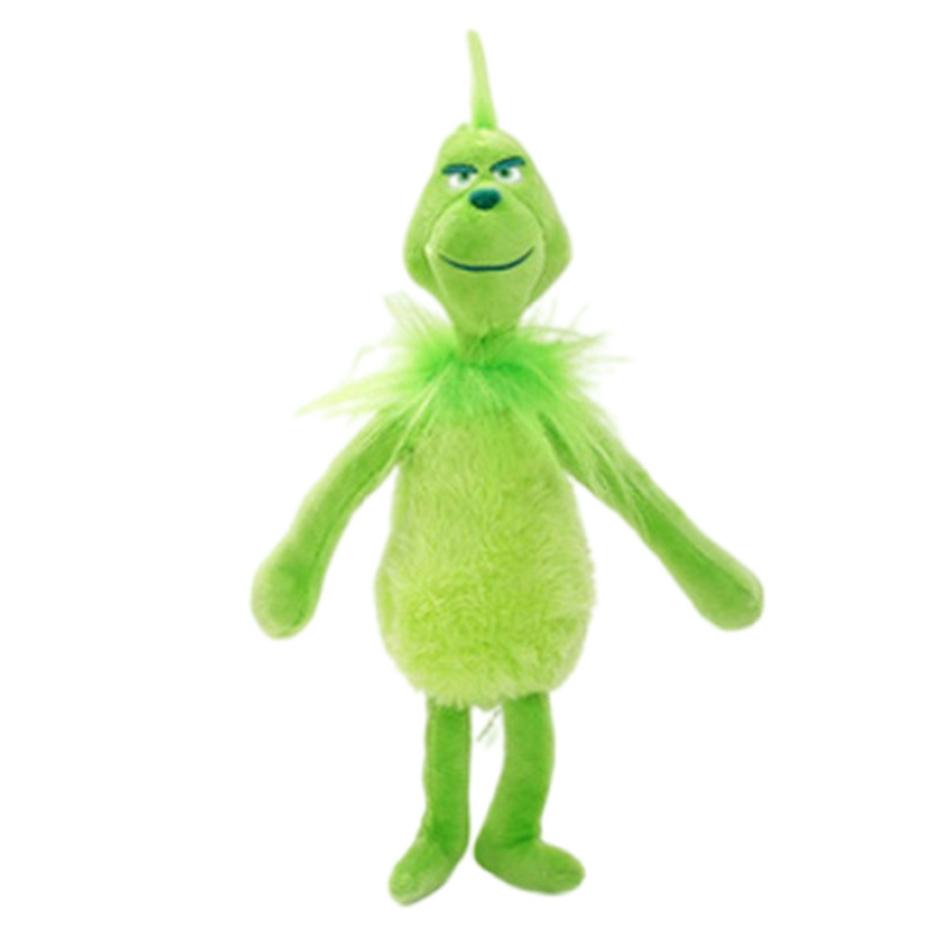 Figurines d'anime à poils verts, décoration de Noël parfaite, figurine de monstre aux cheveux verts, adorable poupée en peluche, jouet d'anniversaire pour enfant, cadeaux