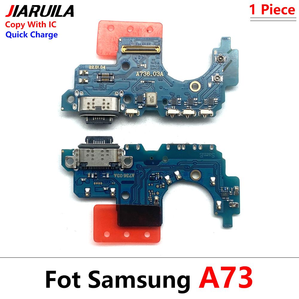 Dla Samsung A73 5G A53 A21 A21S A02 A12 A22 A32 4G A33 5G A41 A70 M62 stacja ładująca USB złącze wtykowe płyta Flex