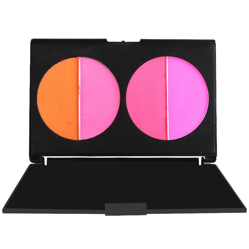 Two-Tone Matte Contouring & Shadow Palette: Professional 4-Color Makeup for Artists & Training Studios
