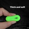 100pcs Silicone O Rings Retaining Clip Fishing Rod Protector Stopper Elastic Rod Stop Rings Fishing Accessory