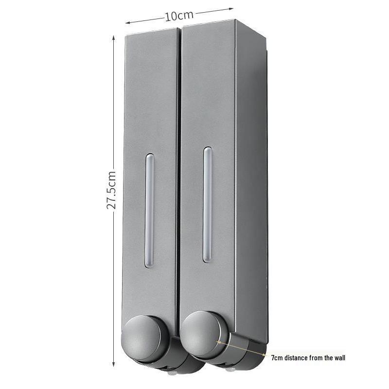 Wall-Mounted Soap & Shampoo Dispenser for Hotels and Guesthouses