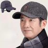 Winter Men's Cotton Hat Outdoor Sports Baseball Hat Korean Edition Warm Plush Ear Protection Hat Autumn Winter