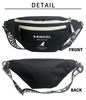 KANGOL Body bag Waist bag KGSA-BG00260 Black/Off