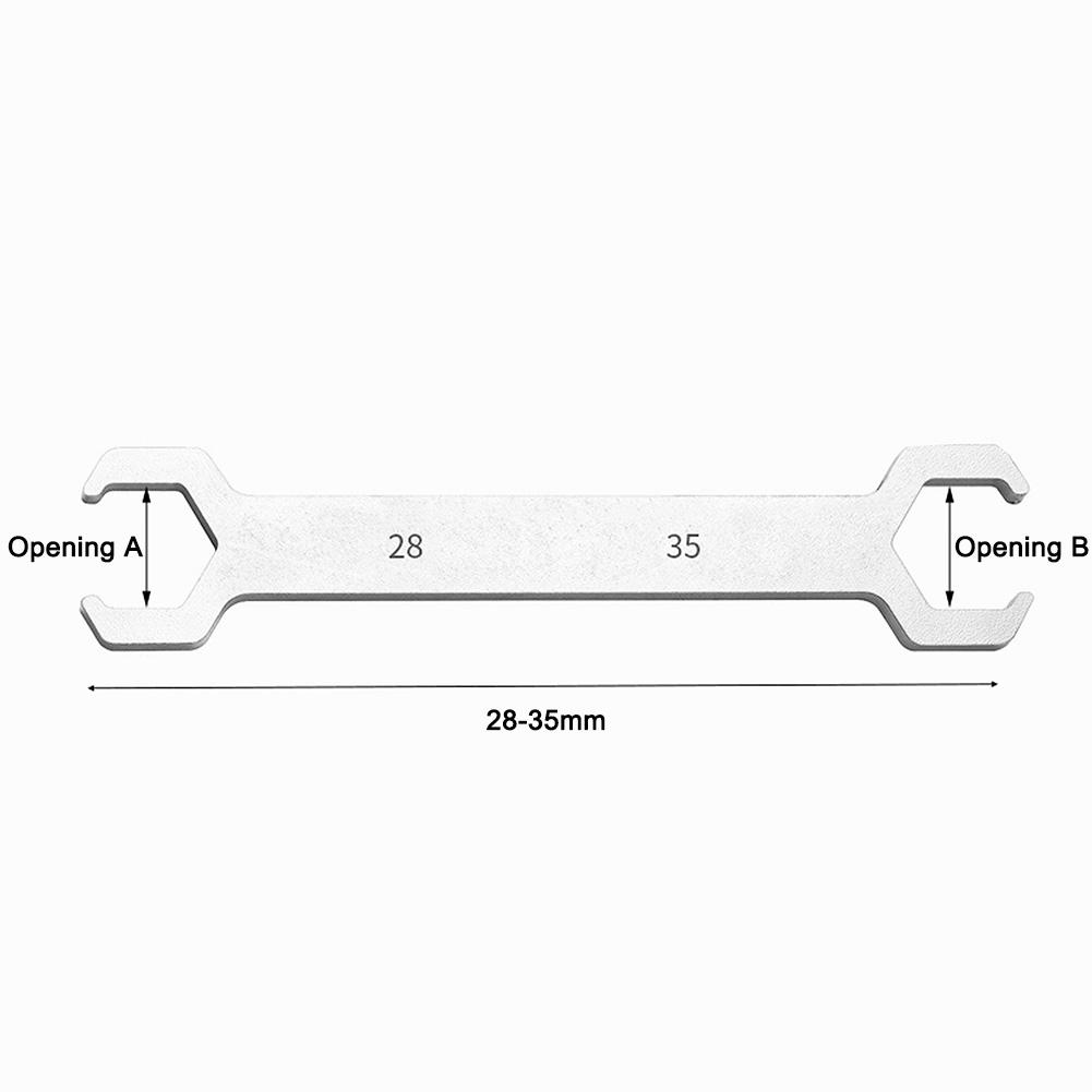 Fußbodenheizungsschlüssel Praktischer Doppelmaulschlüssel Armaturen- & Spüleninstallationsschlüssel Werkzeuge für Zuhause Badezimmer