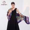ITARORA Aurora Wool Silk Blend Large Square Scarf