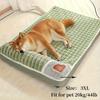 Comfortable Thickened Dog Cat Bed Pad, Anti Slip Pet Bed Mat, Pet Bed Mat with Thickened Pillow, Machine Washable Dog Mat Bed,Skin-Friendly Pets Crate