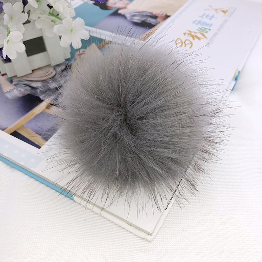 

12 см Помпоны Ручной работы Большой Меховой Шарик Искусственный Мех Пушистые DIY Помпоны Украшение Ремесло Детские Игрушки Мягкий Материал
