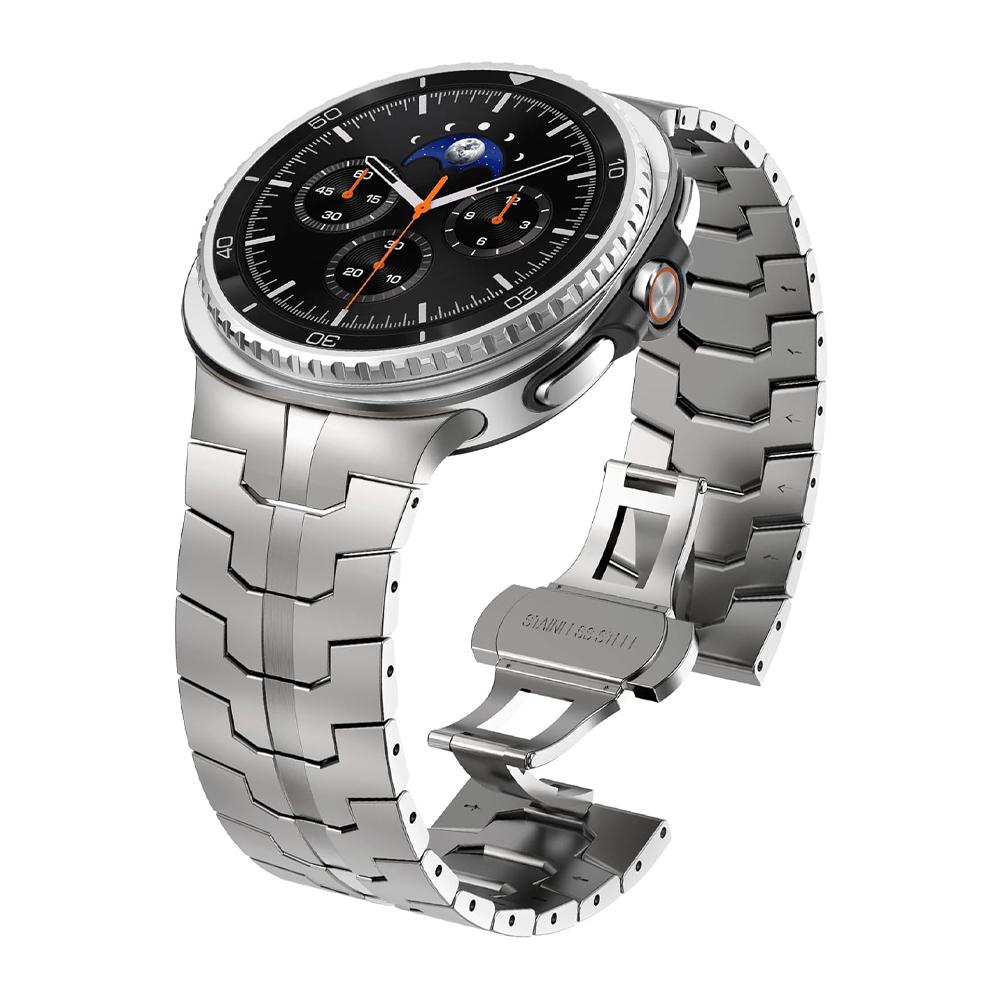 Rüstung Metallarmband für Samsung Galaxy Watch 8 classic 46mm 44mm 40mm Edelstahl Armband correa pulseira Galaxy Watch 8 Band