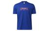 Reebok T Shirts Unisex Blue Crew Neck Moderate Straight Fit GS4182