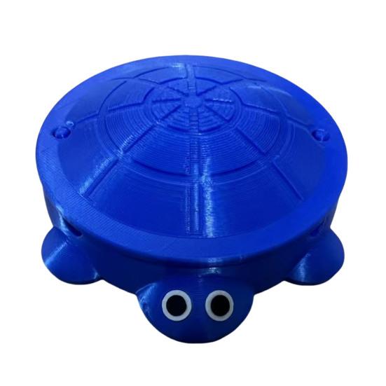 

Мини Песочница-Черепаха с Крышкой Песок Мини Инструменты Аксессуары 3D-Печать Черепаха Ящик для Хранения Песка Круглый Контейнер Детская Летняя Пляжная Игрушка A