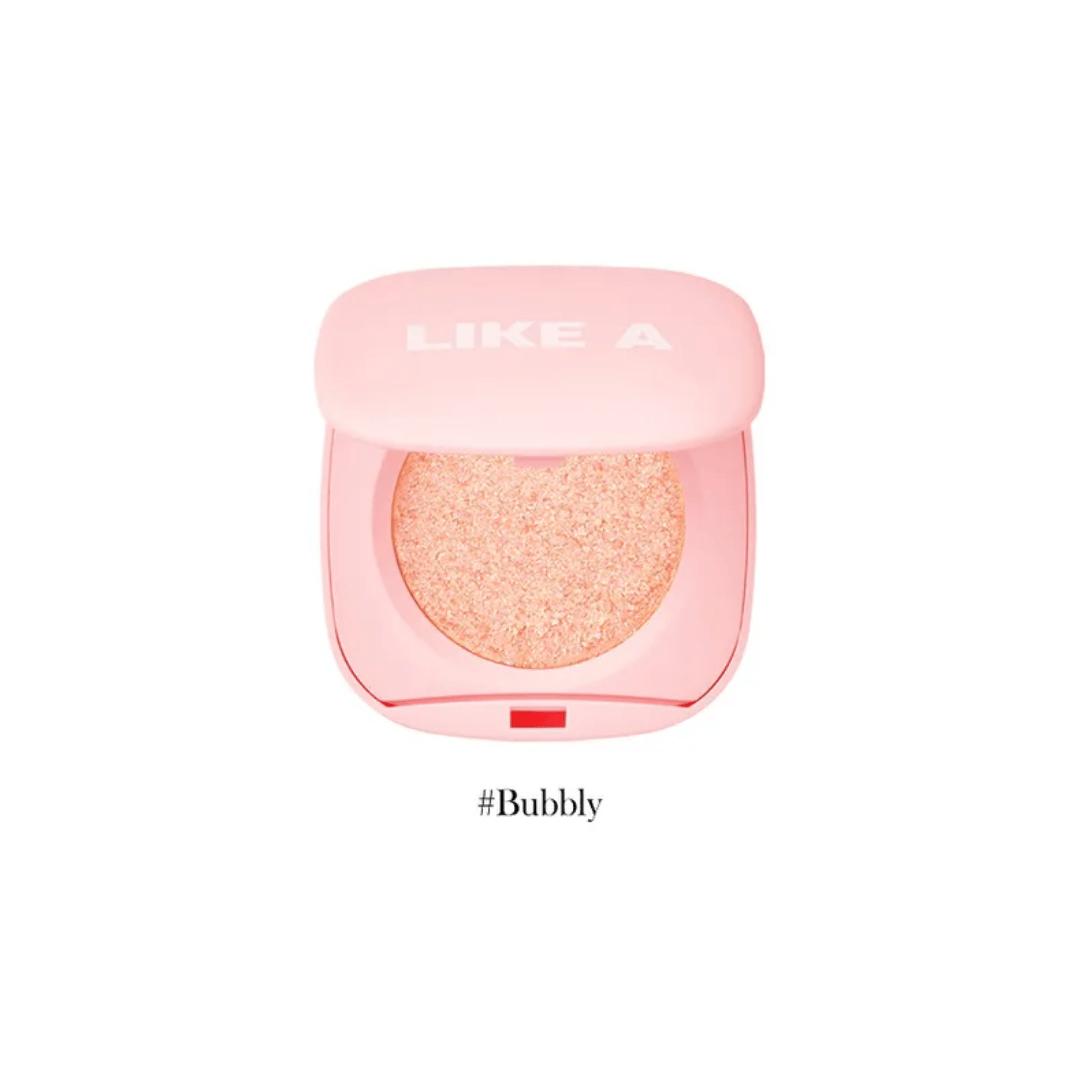 

Blessed Moon Mini Like a Shadow 01 Mini Bubbly 0.8 g - Mini eye shadow in a delicate light pink shade