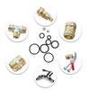 Maintenance Air Conditioning O Ring Kit Rubber Accessories O-Type Sealing Rubber Ring  Automotive