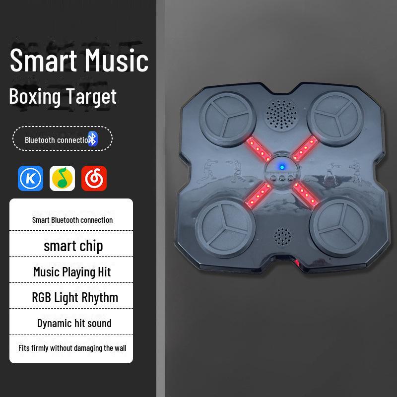 Kid's Smart Music Boxing Trainer: Wall-Mounted Exercise & Training Toy