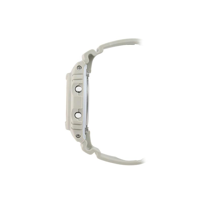 Casio G Shock Square Universal 200m Wasserdicht Quarzwerk Harzarmband Japanische und Koreanische Uhr Unisex Weißes Zifferblatt DW-5600M-8ER