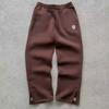 Pantalones Casuales de Calle Hip-hop Retro Bordados Nuevos DRIPX Sueltos Grises de Cintura Alta Moda Retro Street Pantalones de Chándal Pareja Venta Caliente