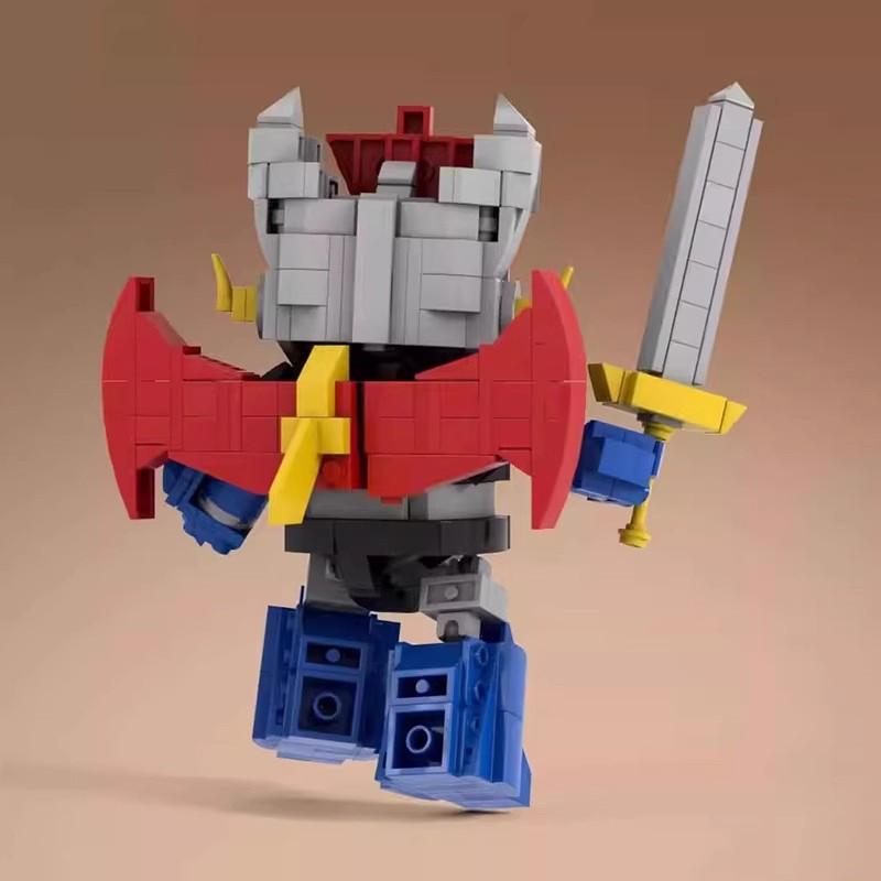 M Building Block Is Compatible With Lego M Iron Armor Universal Man Ma Jinhua, Great Demon God Assembled Building Block Toy Robot