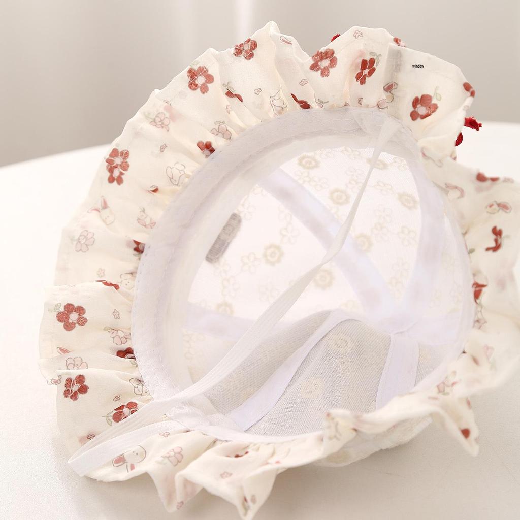 Infant Toddler Lace Sun Hat - Princess Style for Spring and Summer
