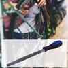 Bikes Repair Tool Metal File Sharpening File Bikes Flat Mill File Smooth Bikes Grinding File with Ergonomical Handle
