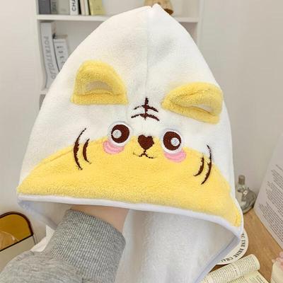 Oujian Embroidered Kids Dry Hair Cap