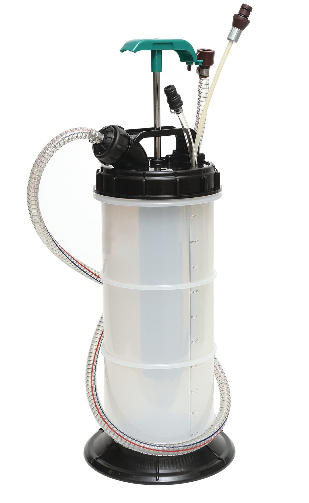 

CAP Style Oil Changer, 5.5L, 0470054, Instructions Included, Lightweight and Portable, Easy Oil Change, No Power Required