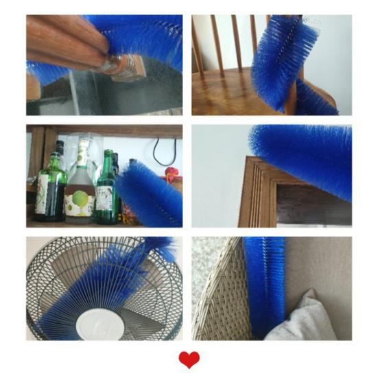 Cleaning Brush with Retractable Rods Reusable Washable Design Multifunctional Cobweb Dusters Housekeeping Supplies