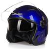 Four Seasons Universal Double Lens Motorcycle Helmet 3/4 Half Helmet Motorcycle Electric Vehicle Helmet
